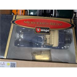 Collection of die-cast vehicles, including Crestley Collection, Bburago, Limited Edition Oxford Die-Cast and sealed Matchbox examples, some boxed
