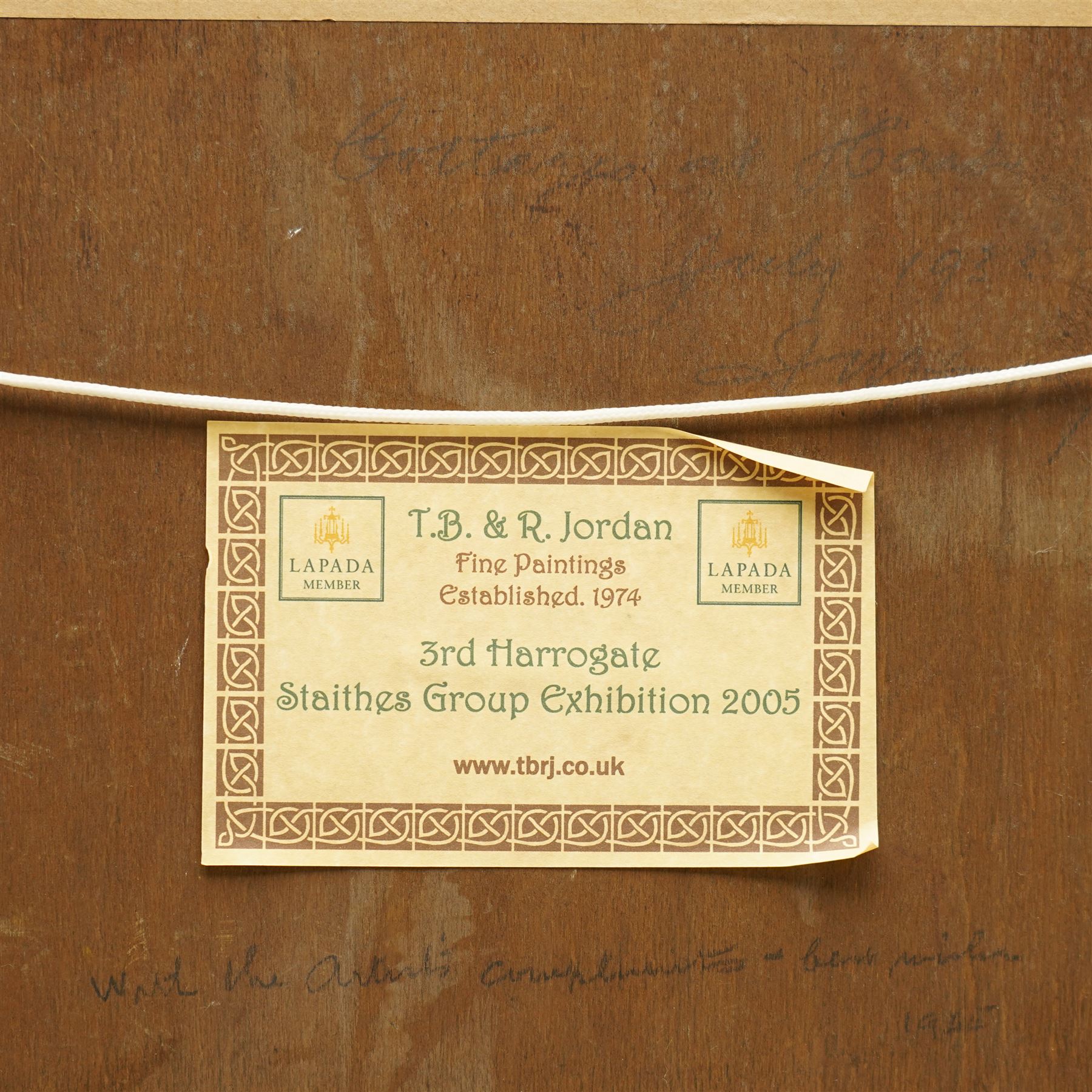 John William Howey (Staithes Group 1873-1938): Farmstead - Cast Eden, oil on board signed 24cm x 29cm