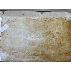 George Parr Popkin (British 1813-1899): 'Snowdon Viewed from above the Dolwyddelan Valley - Thunderstorm at Sunset', watercolour, signed with initials and titled verso (within the frame), bearing spurious later signature and date 1845 recto 25cm x 43cm