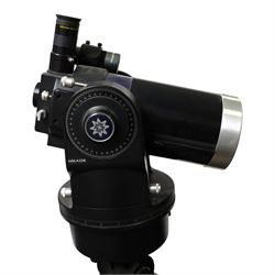 Meade ETX-90 telescope on a Meade field tripod, H126cm