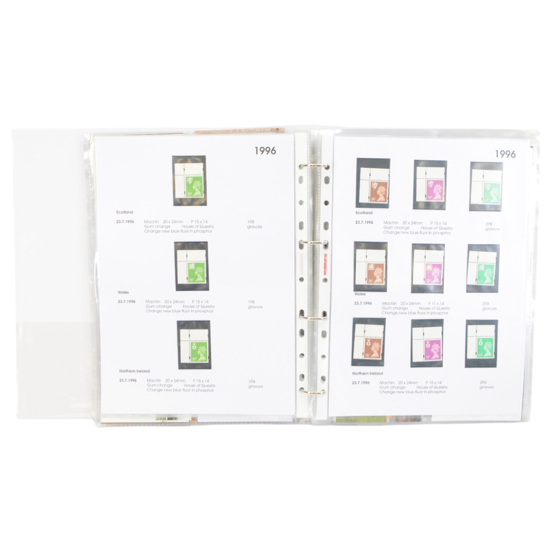 Queen Elizabeth II mint decimal stamps, mostly in presentation packs, face value of usable postage approximately 300 GBP