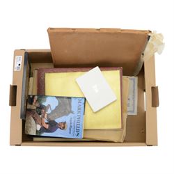 Collection of books, including Mrs Beeton's Book of Household Management, The Kilt and How...