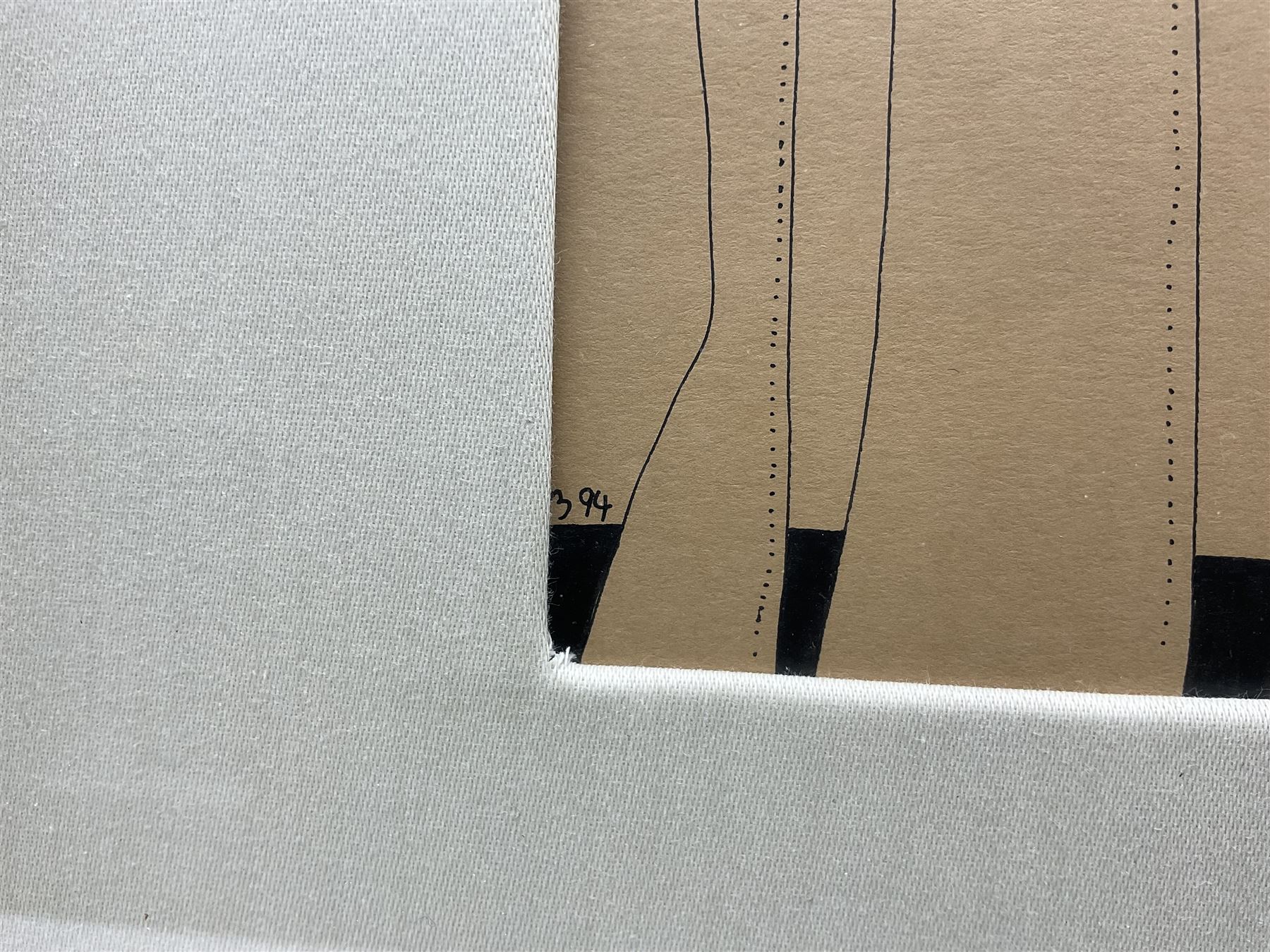 Desmond Morris (British 1928-): Five Figures, pen and ink signed with initials and dated '94, 24cm x 37cm 
Provenance: drawn by the artist on 15th September 1994; exh. 'Desmond Morris - Works on Paper 1948-2018', The Redfern Gallery, London 2018. We are grateful to the artist for his assistance in cataloguing this lot.