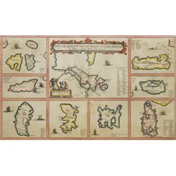 Abraham Ortelius (Belgian 1527-1598): 'Insular Aliquot Aegaei Maris Antiqua Descrip', 17th...