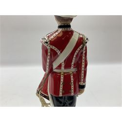 Michael J Sutty limited edition figure, Soldier Drummer, 1st Battalion, The Kings Own Royal Border Regiment 1984, 93/250, together with further limited edition Michael Sutty bust, 12/250, tallest H21.5cm