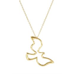 Tiffany & Co 18ct gold 'Dove' pendant ne