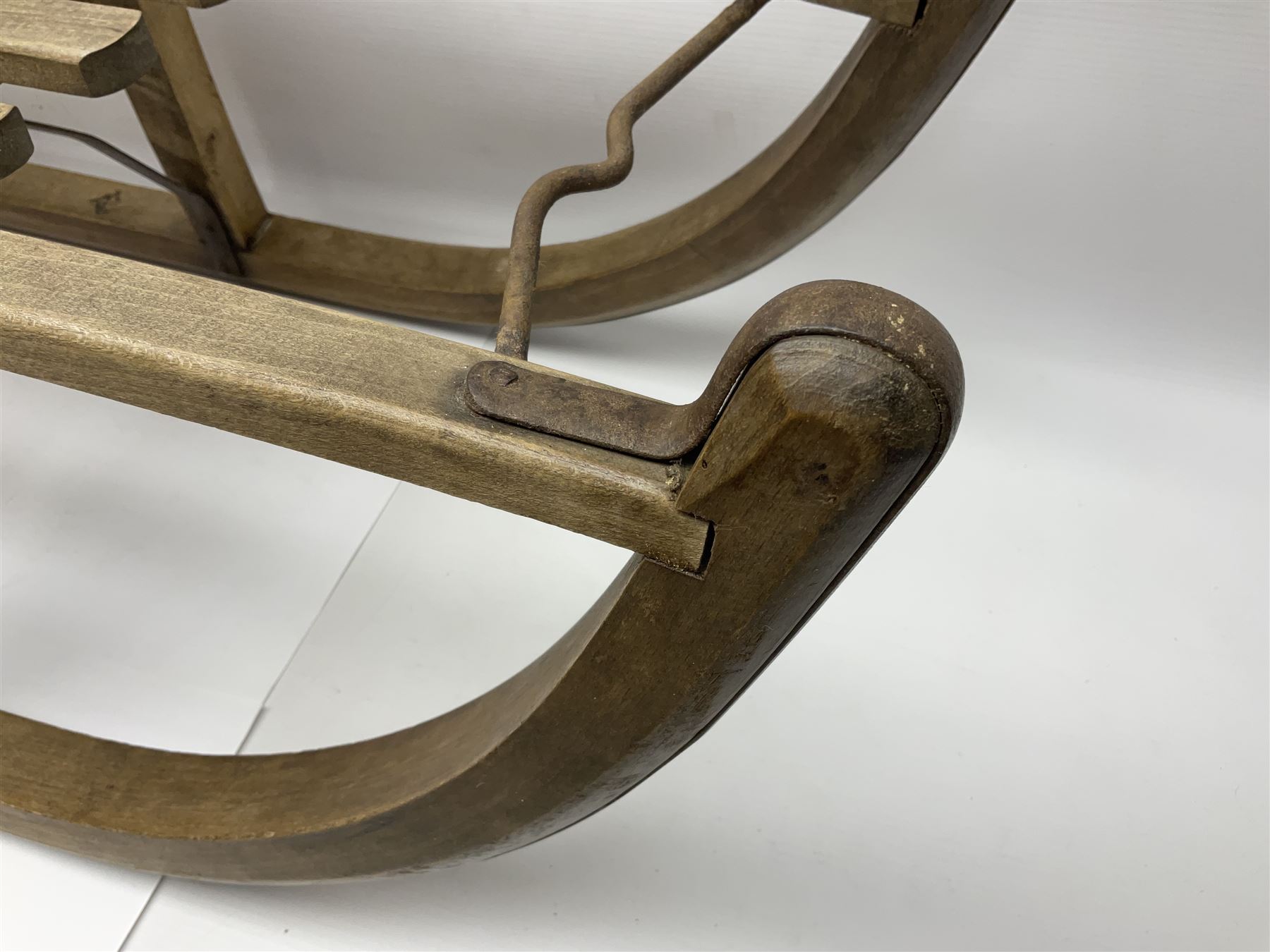 Davos wooden sledge, L108cm
