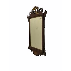 Chippendale style wall mirror