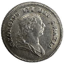 George III Irish 1805 five pence bank token