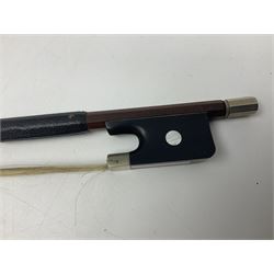 Gear4Music three-quarter sized cello with 70cm one-piece back and spruce top; bears maker's label; L112cm overall; in soft carrying case with Erich Steiner bow