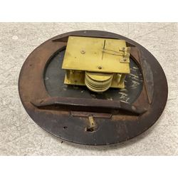 E. Willman of Dulwich Village, London - Early 20th century mahogany cased 8-day wall clock with a 12