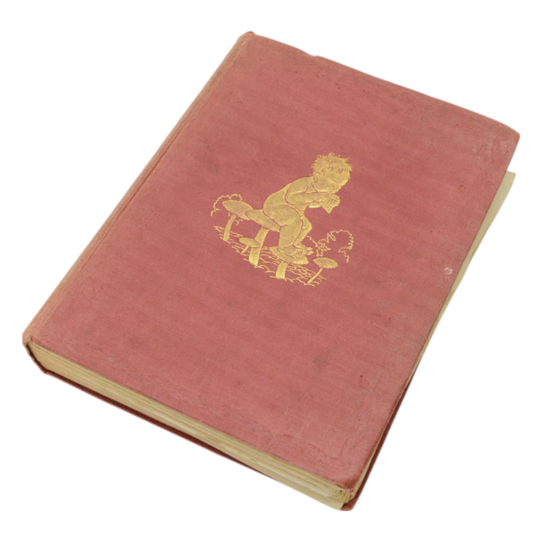 Barrie, J.M; 'Peter Pan in Kensington Gardens', first edition, pub. Hodder & Stoughton, London, with illustrations by Arthur Rackham, in red cloth with gilt vignette and lettering to spine