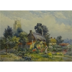 Thomas Noelsmith (British 1840-1900): 'Cranmore Somerset', watercolour signed and titled 25cm x 35cm