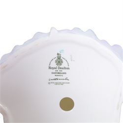 Five Royal Doulton figures, comprising Spring Morning HN1922, Betsy HN2111, Blithe Morning HN2065, Delight HN1772 and Daydreams HN1713