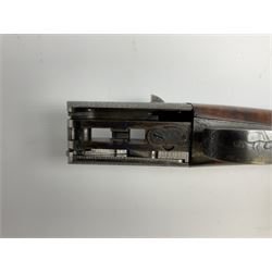 Very fine Westley Richards 12-bore side-by-side double barrel boxlock ejector live pigeon sporting gun, c1910, very heavy and thick 76.5cm blued tightly choked barrels with 2.5