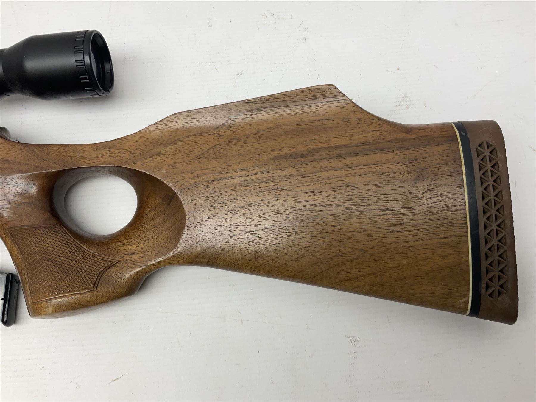 SECTION 1 FIREARMS CERTIFICATE REQUIRED - LEFT HANDED J.G. Anschutz .22 long round bolt action rifle, the 36cm (14