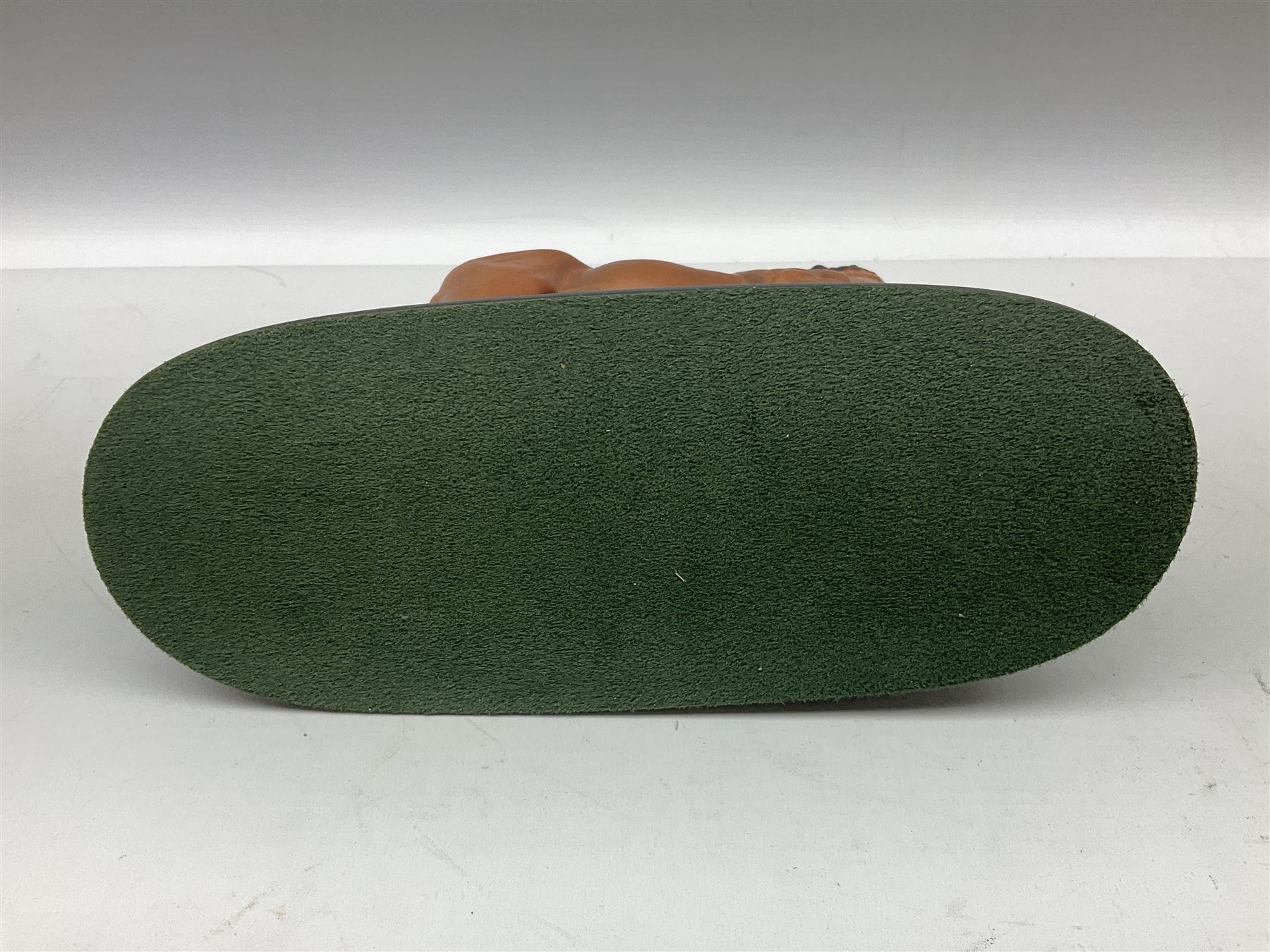 Beswick 'Mill Reef' horse figure, on a wooden plinth together with Beswick Ware horse figure 'Red Rum' on wood plinth, both with printed mark beneath