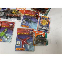 Matchbox - twenty-one die-cast models/sets including two x Superkings K-15; two x Superkings SP-760; two x Super Value Pack KS-804; five Skybusters; Convoys GBK70; Models of Yesteryear etc; all boxed/blister packed (21)