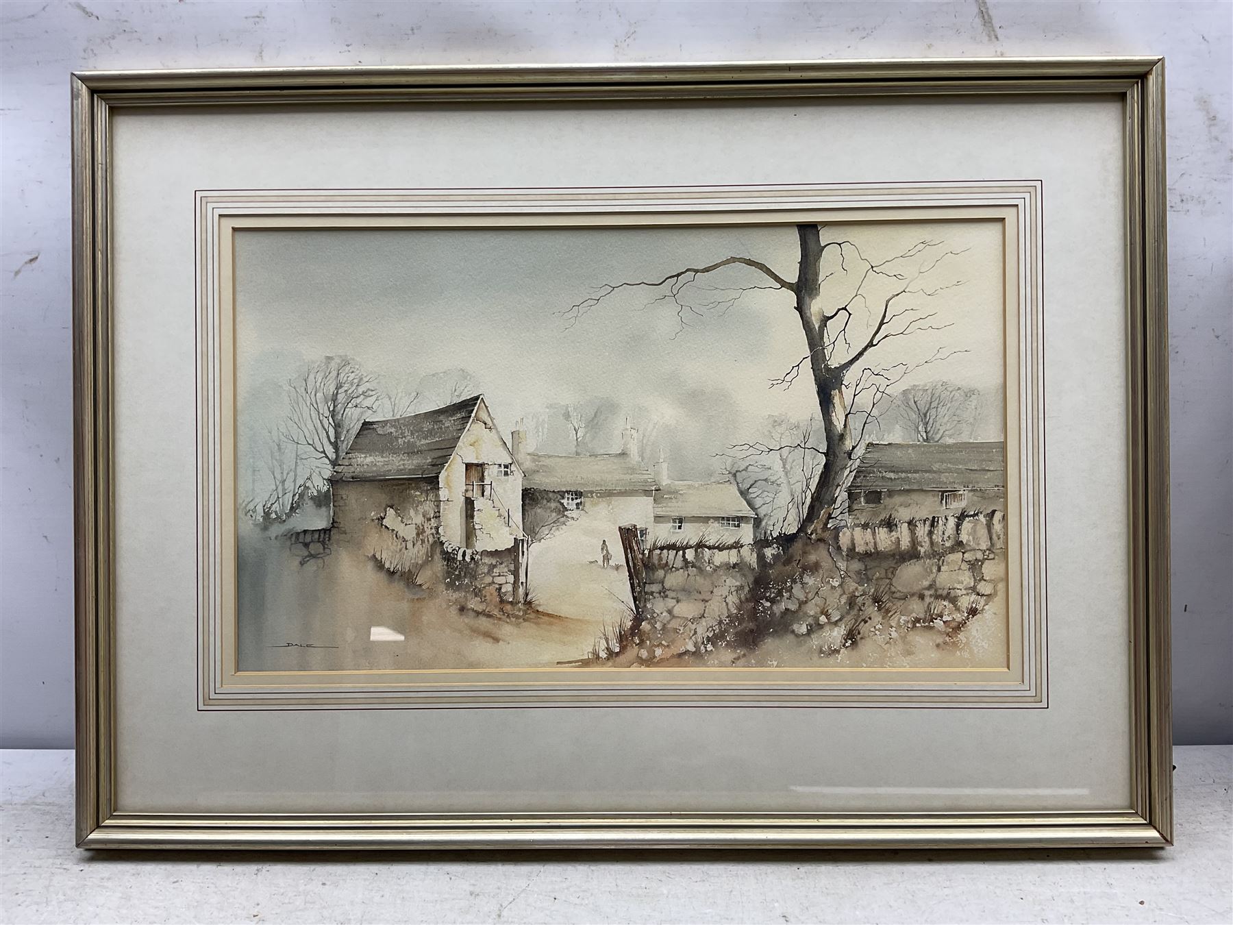 Gordon Dale (British 20th Century): Farmyard Scenes, four watercolours signed, variously titled verso max 33cm x 44cm 