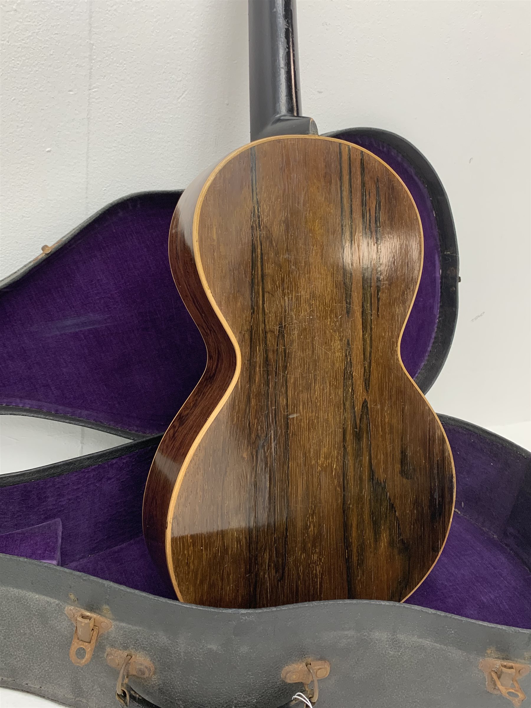 Pietro Tonelli Napoli acoustic guitar in carrying case