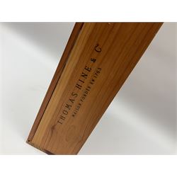 Presentation set comprising Hine Antique cognac 70cl, 40% volume and four miniature bottles of Hine cognac, 1957, 1960, two 1982, all 5cl, 40%   together with bottle of Tokaji sweet wine, 500ml, 13%