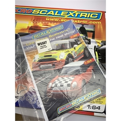 MicroScalextric - two sets:James Bond Quantum of Solace and Top Speed, both boxed