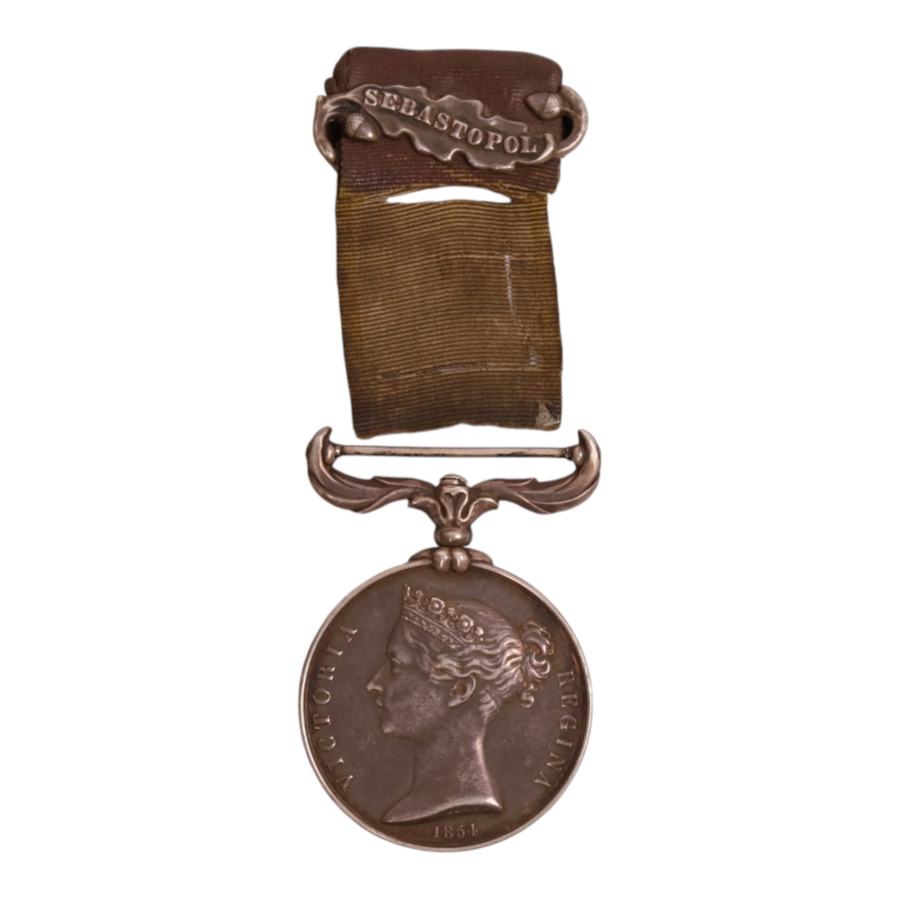 Crimea Medal with clasps for Sebastopol, unnamed  