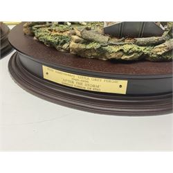 Two Country Artists figures, After the storm no CA831, limited edition 891/1750 and The Harvesters, limited edition 824/850, both with wooden base and certificates of authenticity