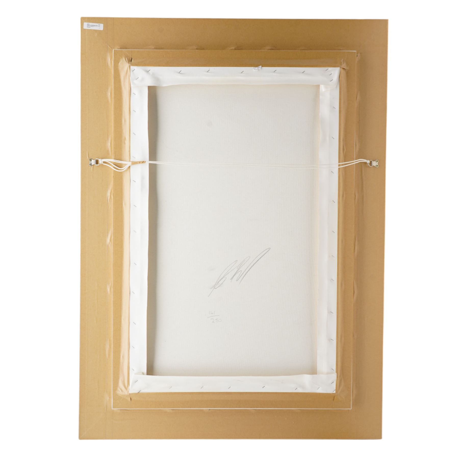 Terry Bradley (Irish 1965-): 'Cocktail Hour', limited edition colour giclee on canvas signed and numbered 141/250 in pencil verso, together with certificate of authenticity 90cm x 58cm