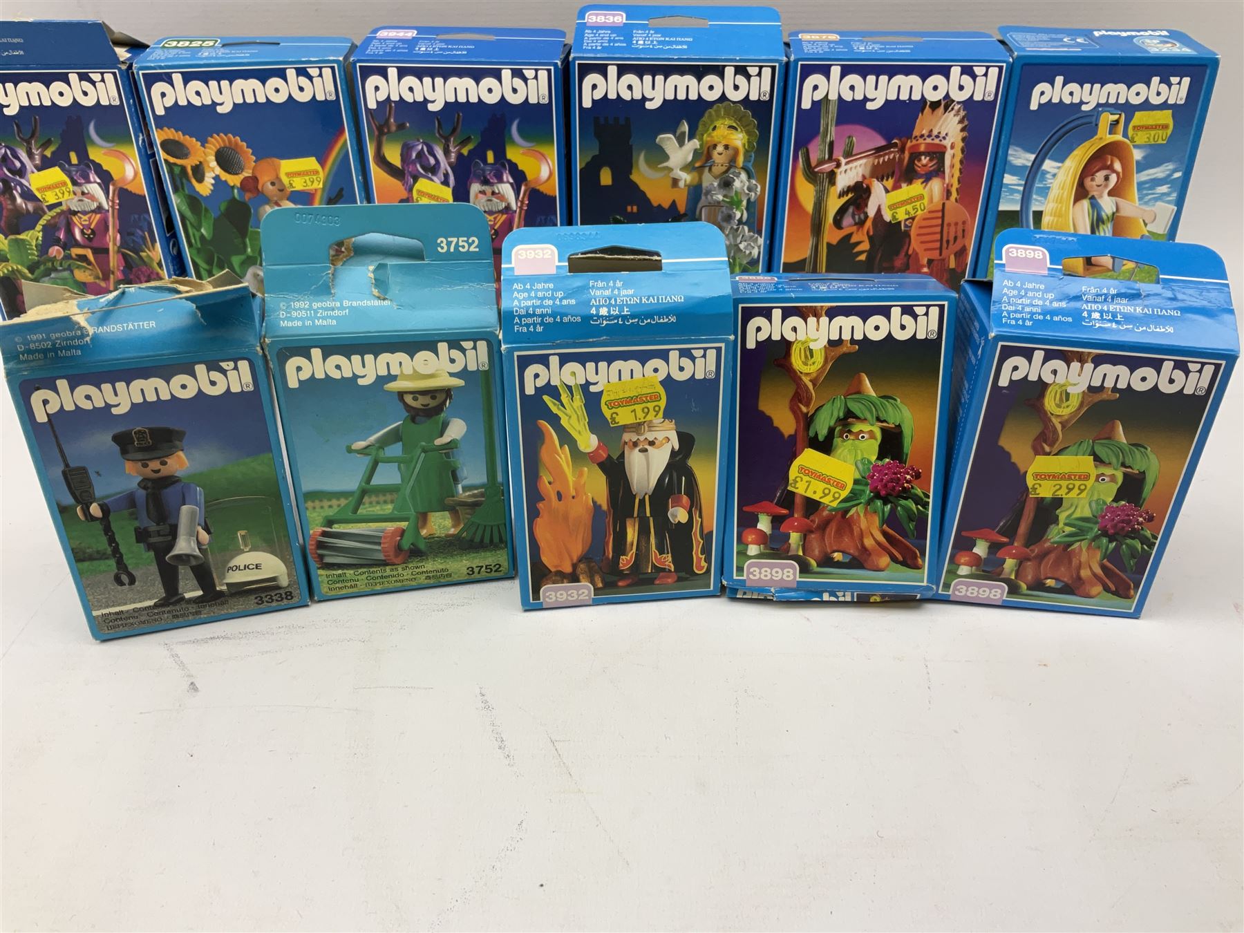 Playmobil - thirteen boxed figures including two Sports Action in unopened boxes; and a large quantity of unboxed figures and accessories