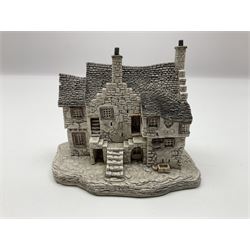 Four Lilliput Lane models from the Scottish Collection, to include Eilean Donan Castle, Claypotts Castle, John Knox House and Stockwell Tenement, all boxed 