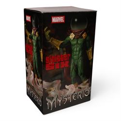 Four Diamond Select Toys Marvel Sinister Six figures, Mysterio, Doctor Octopus, Sandman and Electro, all boxed