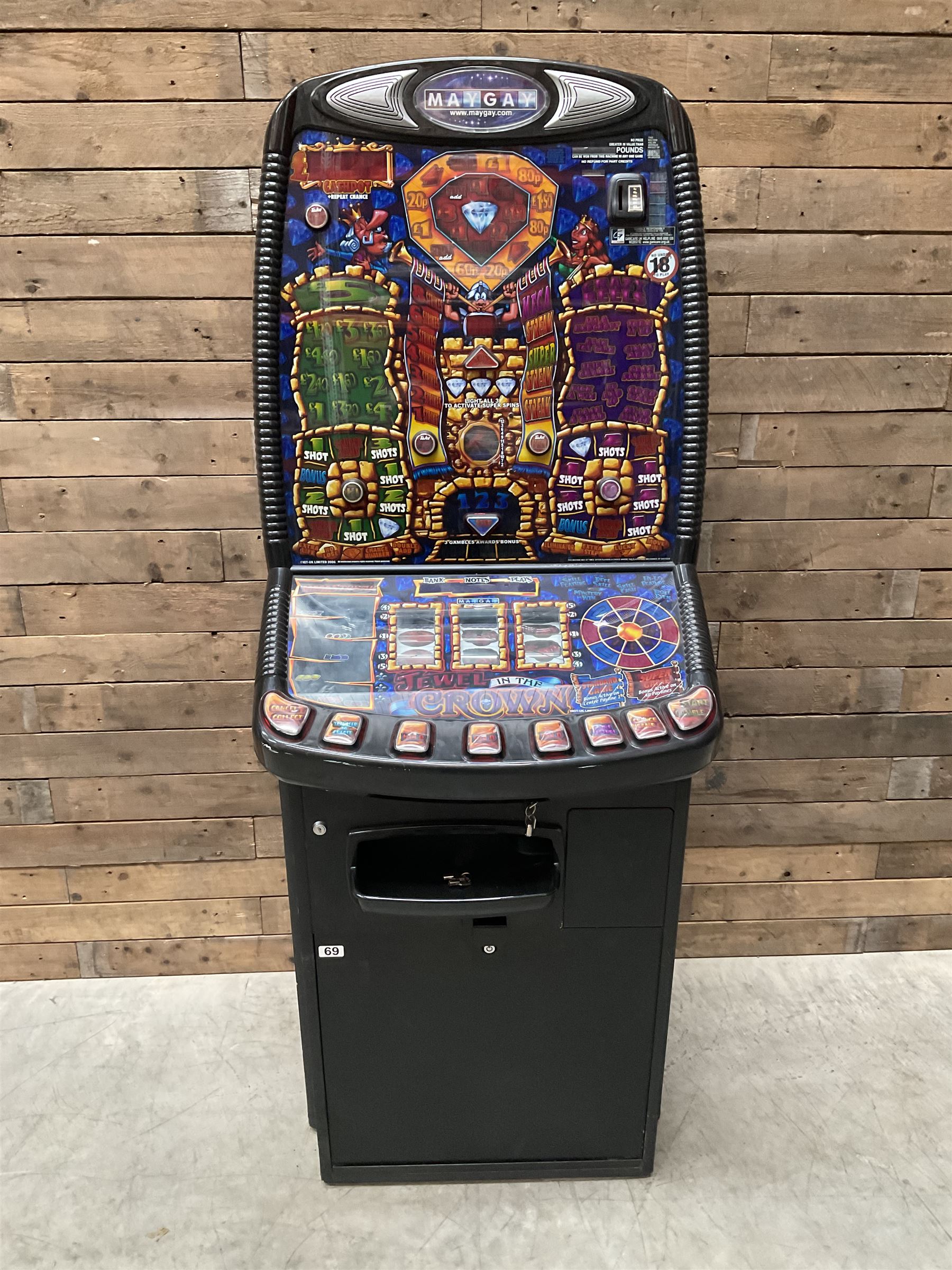 Maygay 'Jewel in the Crown' fruit machine