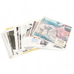 Collection of lobby cards, to include films 'Midnight Cowboy' 'Ned Kelly' and 'Man of Violence' etc, one framed example (approx. 20)