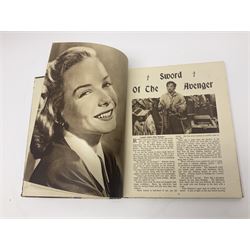 Eight children's annuals including Eagle Annual no. 1 & 2, 1950s Buffalo Bill Wild West Annual and Boys Cinema Annual, Beano, Dandy etc