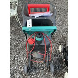 MacAllister petrol lawnmower and Bosch garden shredder - THIS LOT IS TO BE COLLECTED BY APPOINTMENT FROM DUGGLEBY STORAGE, GREAT HILL, EASTFIELD, SCARBOROUGH, YO11 3TX