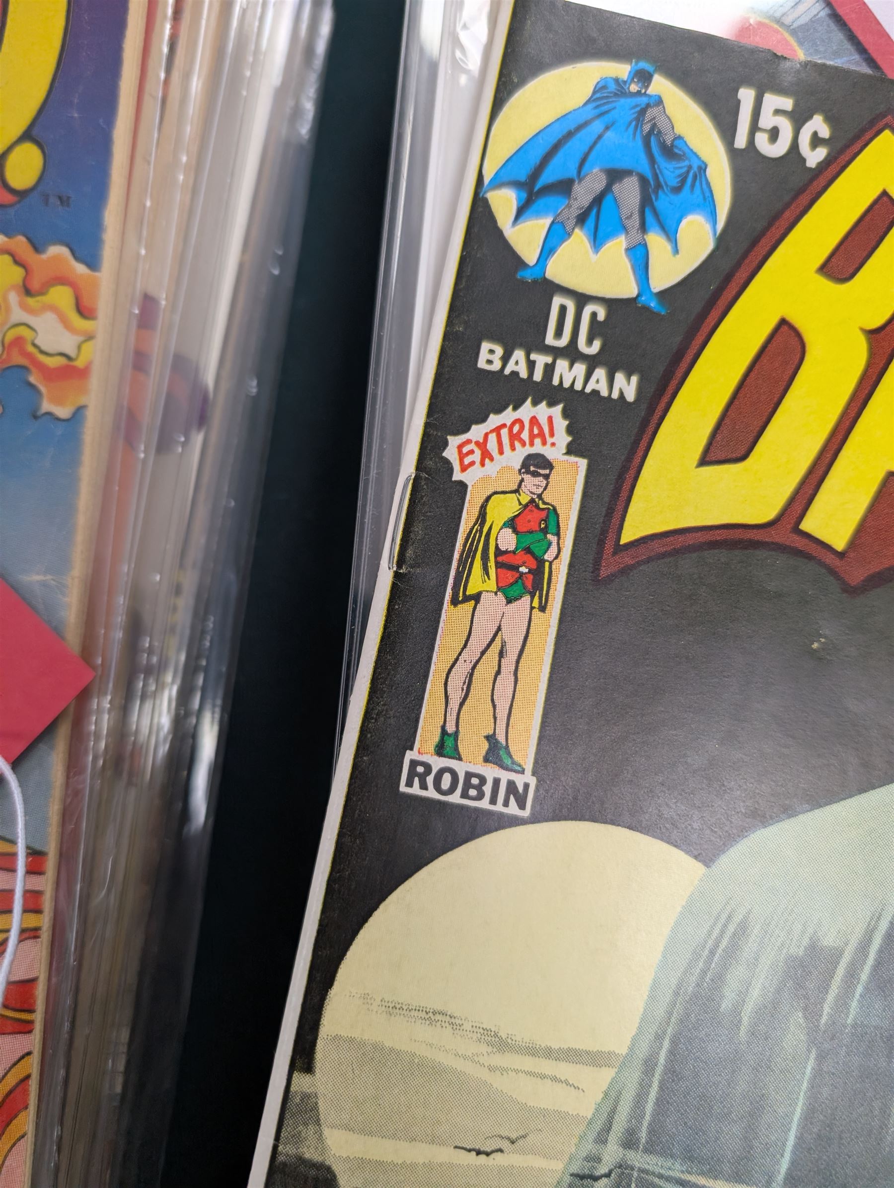 Fourteen DC Bronze Age 'Batman' comic books, spanning years 1970-1971, comprising issues #221, #222, #223, #224, #225, #226, #227, #228, #229, #230, #231, #233, #234 and #235