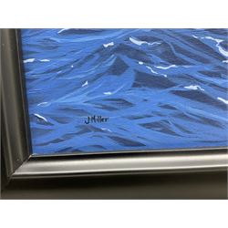 James Miller (British 1962-): 'Hispania D5 Tuiga D3 and The Lady Anne D10 - Semana Clásica de Puerto Sherry 2012', oil on canvas signed, titled verso 75cm x 100cm