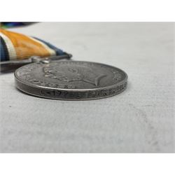 WW1 group of three medals comprising British War Medal and Victory Medal awarded to L-17280 Sjt. S. Riley R.A.; and Special Constabulary Medal to Sydney Riley; all with ribbons (3)