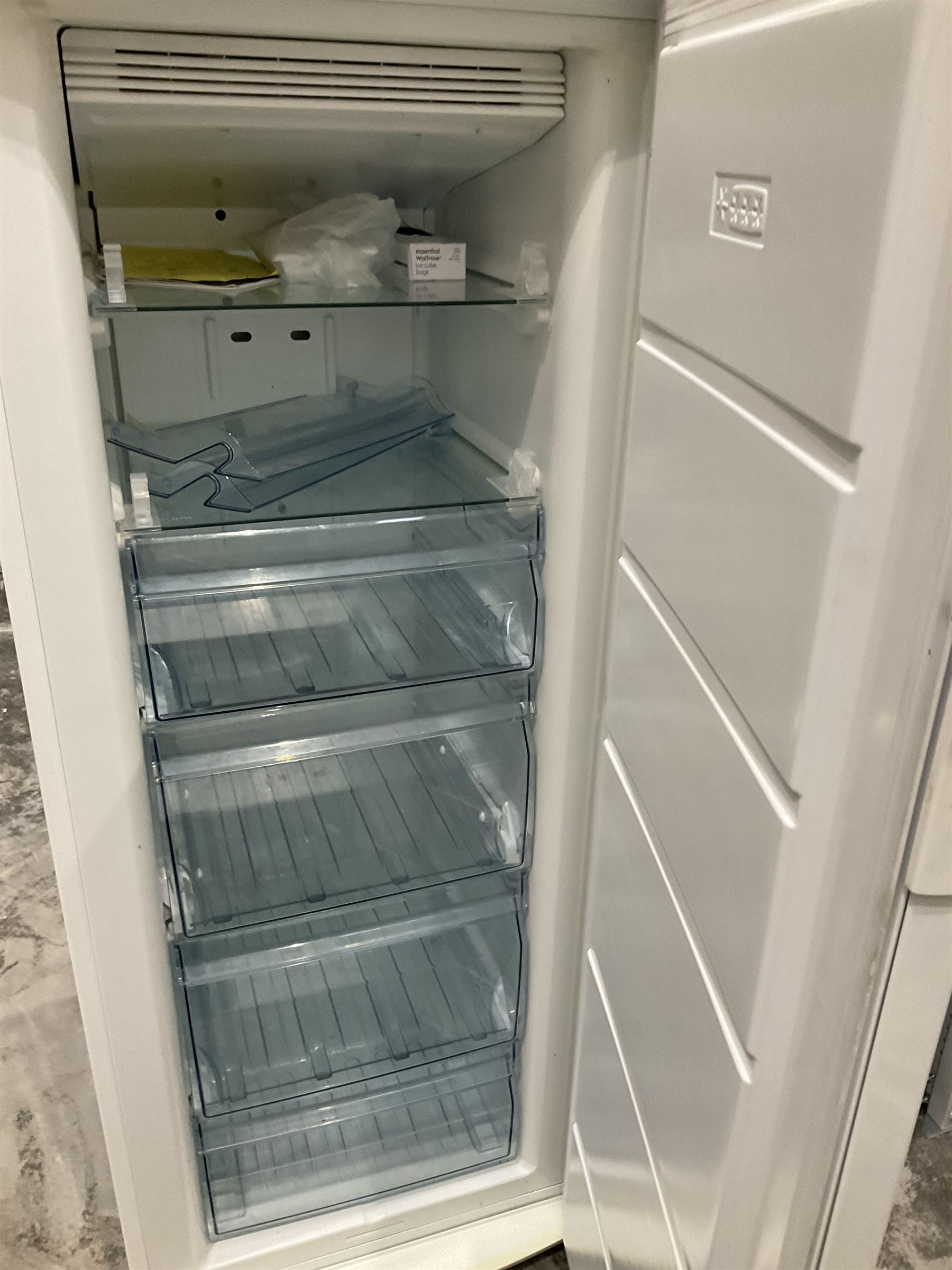John Lewis upright four drawer freezer  - THIS LOT IS TO BE COLLECTED BY APPOINTMENT FROM DUGGLEBY STORAGE, GREAT HILL, EASTFIELD, SCARBOROUGH, YO11 3TX