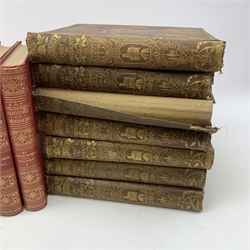 Baines Thomas: Yorkshire, Past and Present. Seven volumes including duplicates; and Fletcher J.S.: Picturesque History of Yorkshire. Six volumes (13)