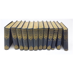  The Diary of Samuel Pepys. ed. Henry B Wheatley pub. London 1896. George Bell & Sons York. 8 vols. inc. Index and 'Pepysiana'. plus 4 vols Further Correspondence of Samuel Pepys, blue cloth gilt (12)  