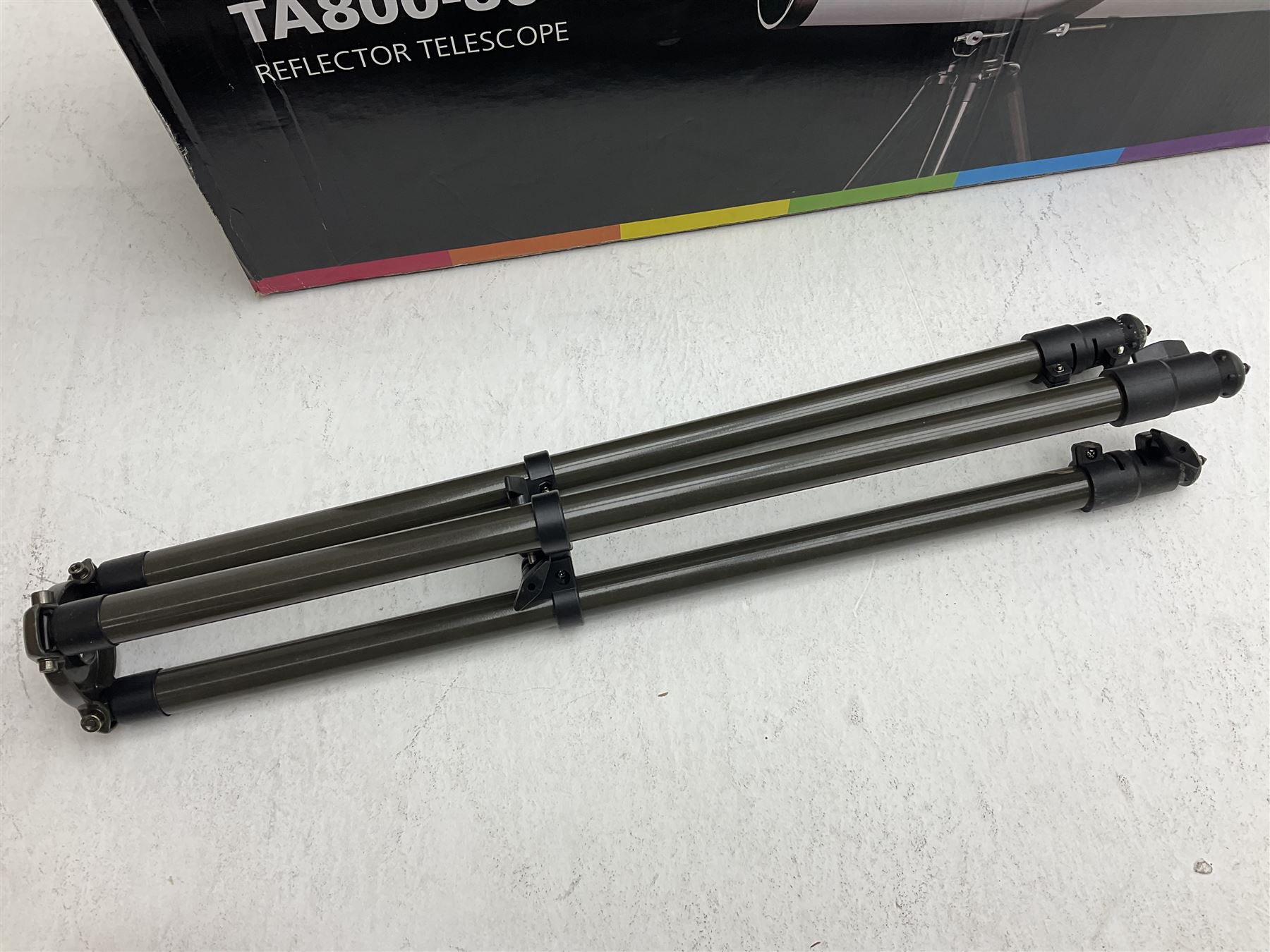 Jessops TA800-80 reflector telescope in box