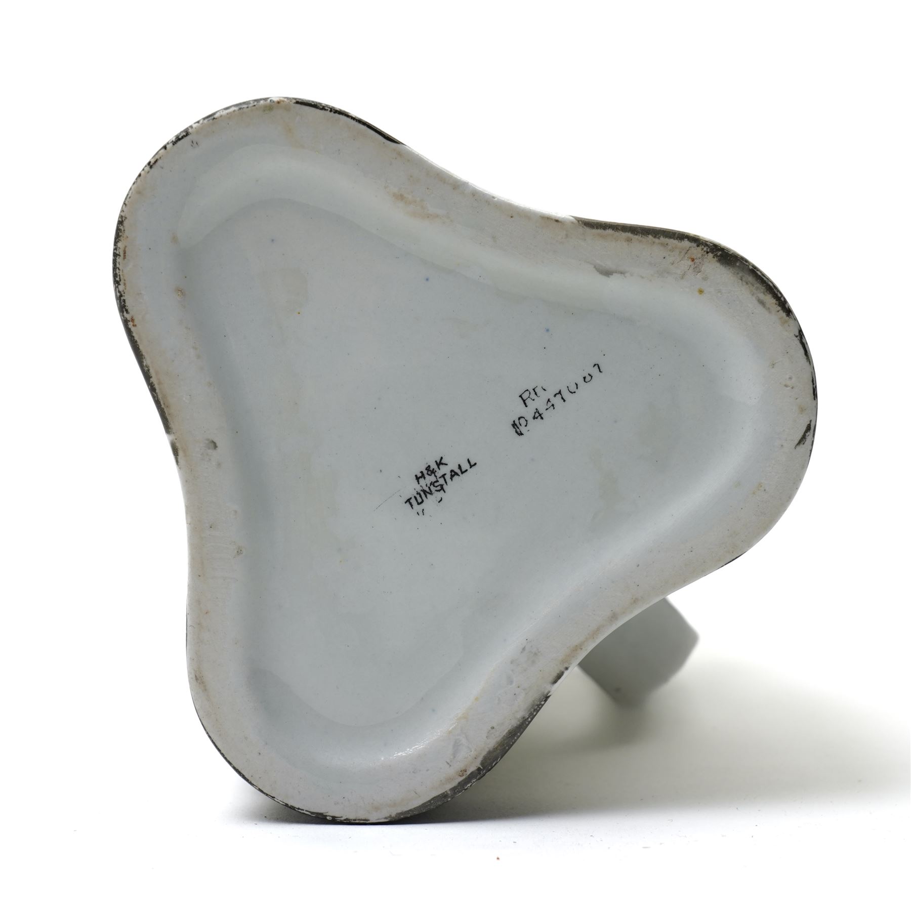 Early 20th century W. Anderson & Co. Three Star Scotch Whisky water jug, circa 1905, by Hollinshead & Kirkham, Tunstall (H&K), printed marks beneath and registration no. 447087 