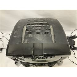 Star Wars - Darth Vader Dolby TV/DVD player with Lightsaber TV remote, JakksTVGames 2005 games controller and replacement AC adapter 