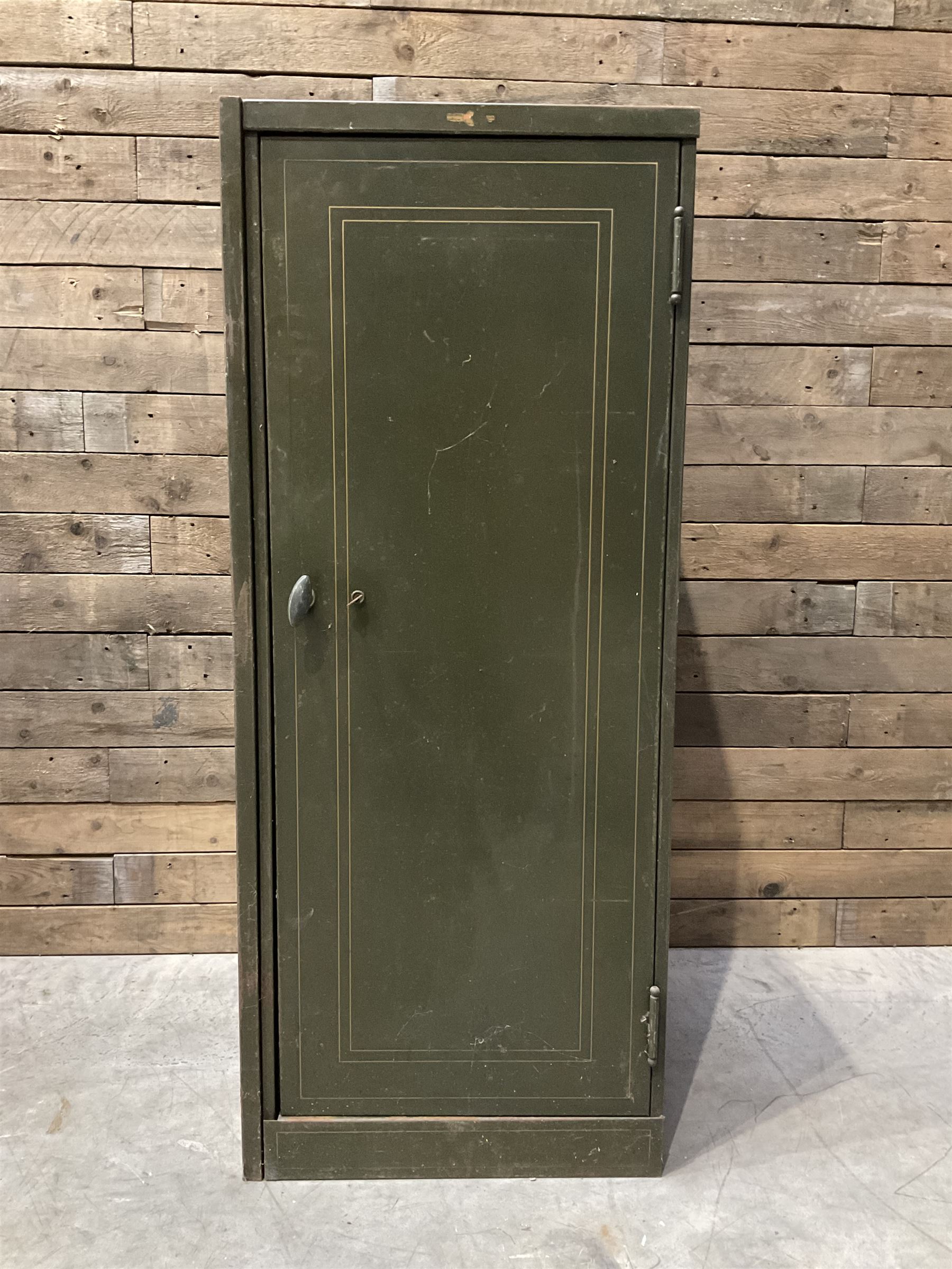 Art Metal Steel Office Furniture - mid-20th century lockable cupboard