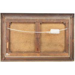 Henry Redmore (British 1820-1887): Unloading a Ship near Flamborough Head, oil on canvas signed and dated 1884, 75cm x 125cm