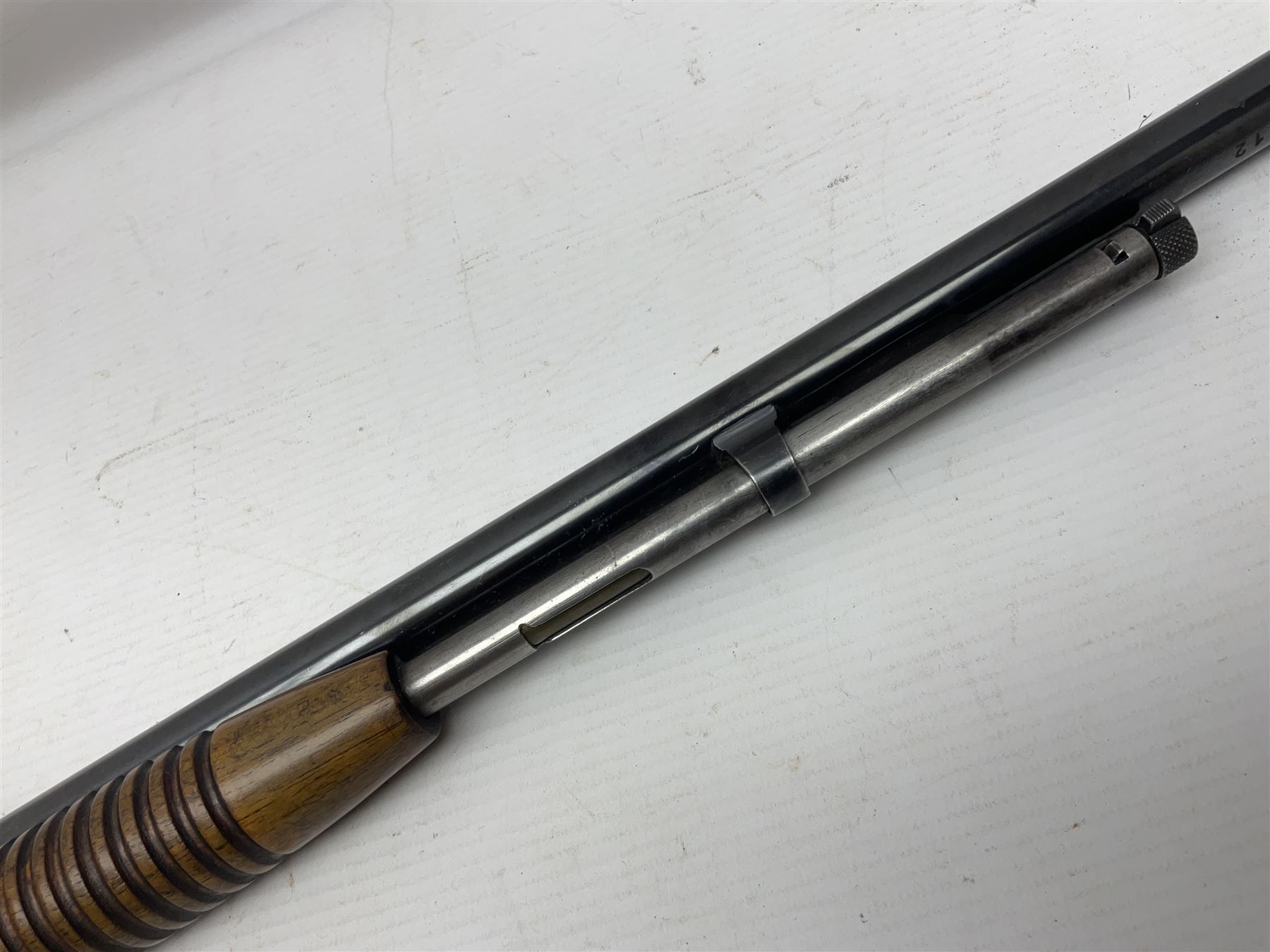 FIREARMS CERTIFICATE REQUIRED - Belgian Browning FN pump action .22 LR rifle, the 56cm(22