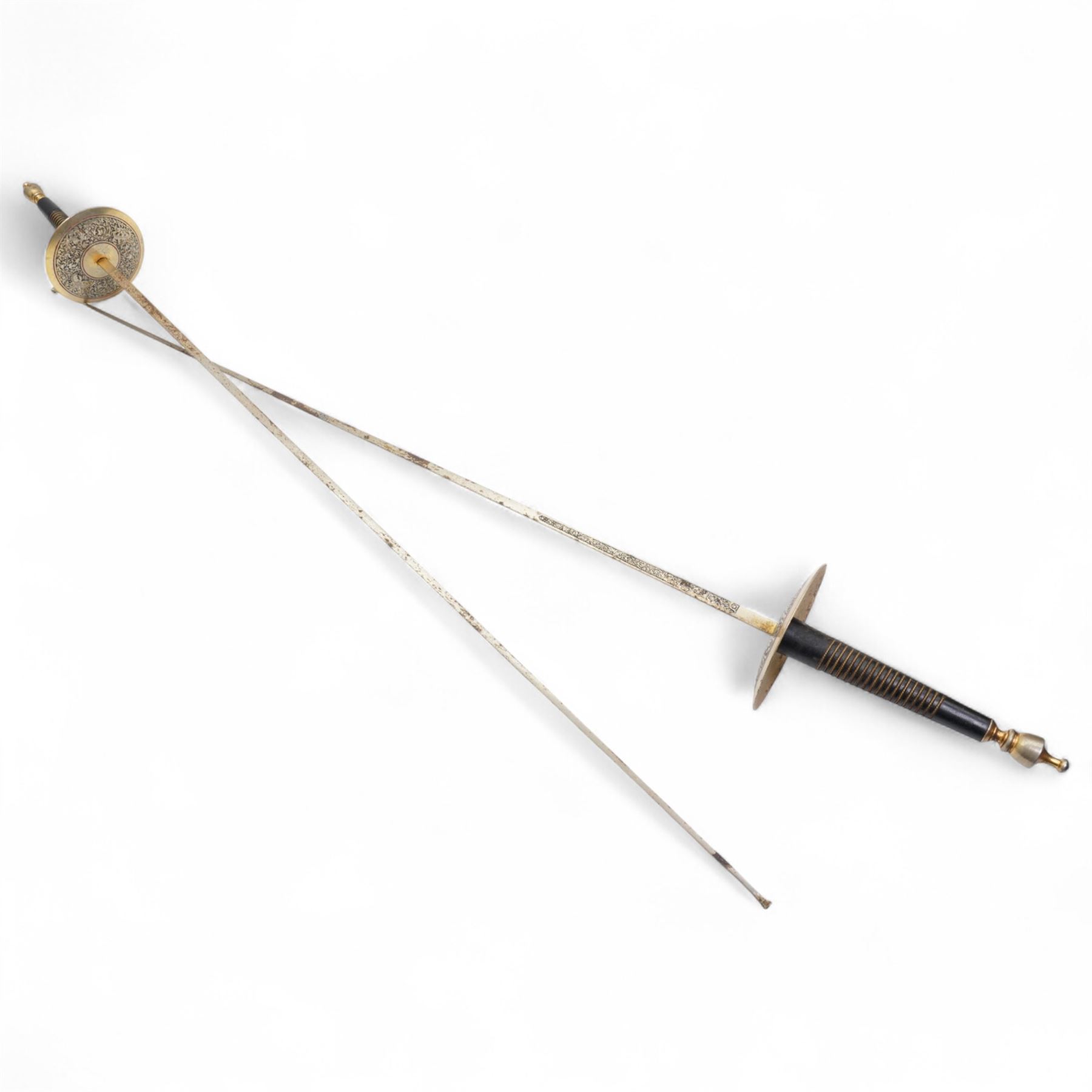 Pair of Indian ornamental swords