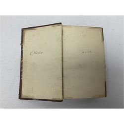 Jules Michelet (French 1798-1874): The Insect, with illustrations by Giacomelli, pub. T. Nelson and Sons, Paternoster Row, Edinburgh and New York, 1875, together with Edward Callow: The Phynodderree and Other Legends of the Isle of Man, with illustrations by W.J. Watson, pub. J. Dean and Son, Fleet Street, E.C, George Dodd: Metals British Manufactures, pub. Charles Knight and Co, Ludgate Street, 1845, WWI Imperial Army Series Musketry, pub. John Murray, Albermarle Street, 1915, Laurence Echard (1670–1730): The Roman History From the Settlement of the Empire by Augustus Caesar, To The Removal of the Imperial Seat by Constantine the Great Containing the Space of 355 years, vol. 2, printed by T.H. for M. Gillyflower, J. Tonson in Fleet Street, H. Bonwick in St. Paul's Church-yard and R. Parker in Cornhill, 1698, bound in leather (5)